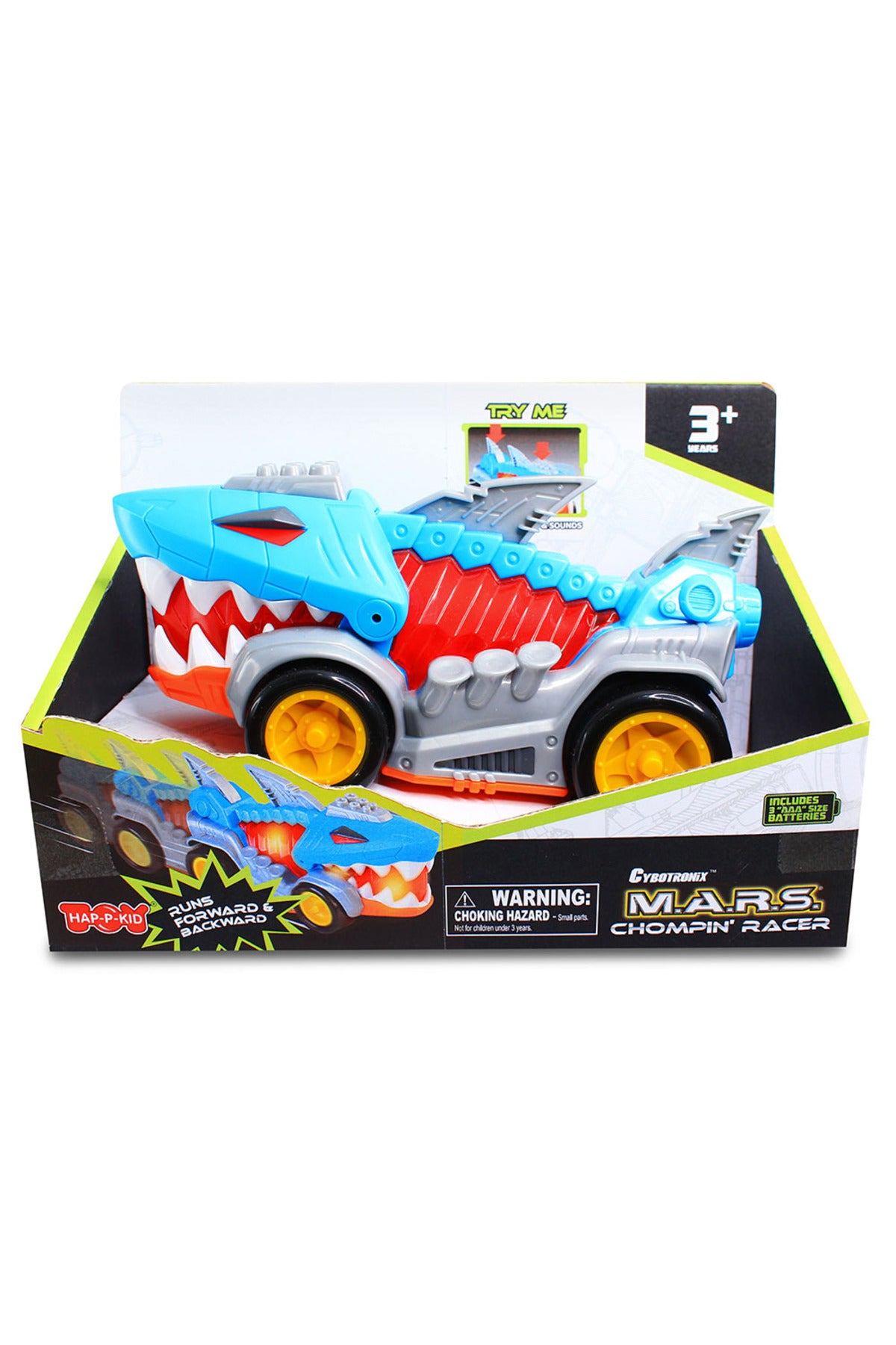 Little Learner M.A.R.S. Chompin’ Racer (Shark) - Motorized Vehicle with Jaw Chomping Action