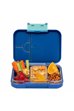 Bamboo Bark childrens kids tritan lunch box, bento, snack box with compartments for school nursery toddler lunchbox