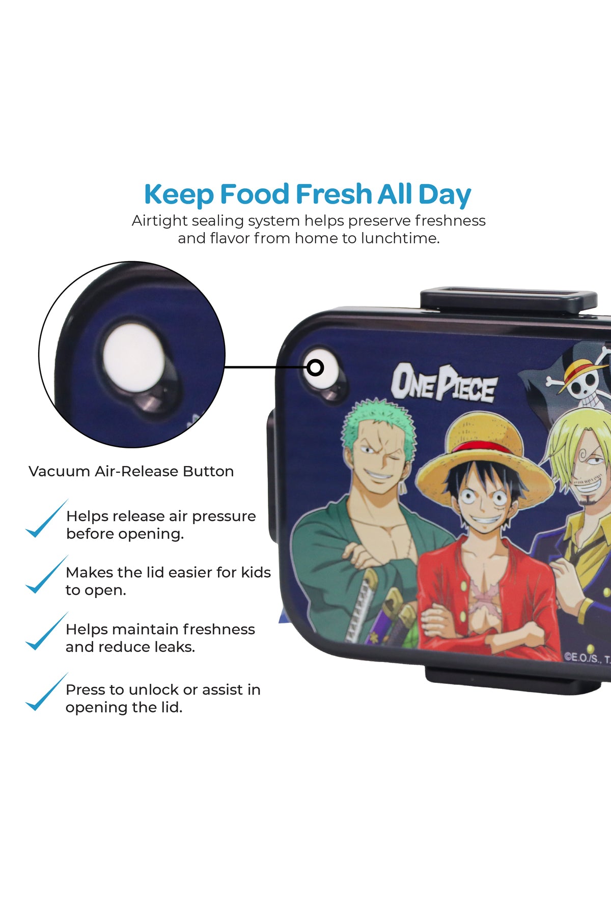 MOON Kids Lunch Box | PP + Stainless Steel Insulated Tiffin Box | Leak-Proof, BPA-Free, Durable School Lunch Box for Boys & Girls | Easy Open Clips | Food Safe Eco-Friendly Kids Meal Box