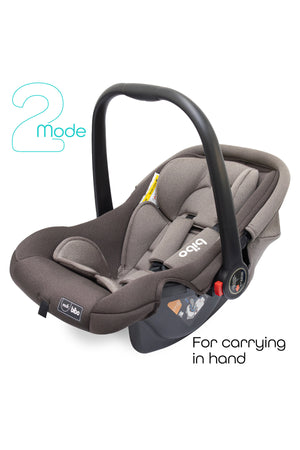 MOON Bibo Baby Carrier/Car Seat -  Brown