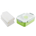 Star Babies - Lunch Box with Disposable Towel 3pcs - Green
