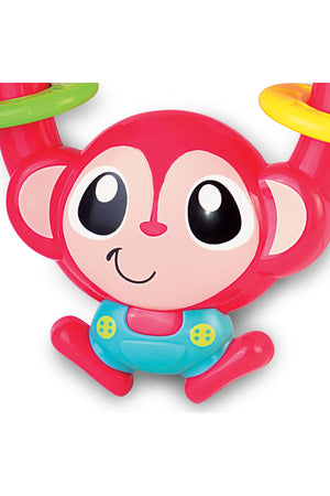 Little Learners My First Rattle (Monkey) - Baby Rattle Toy