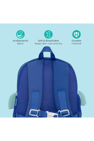 MOON Kids Backpack  – Comfy 3D Design,Padded Straps, Waterproof-Perfect for Preschool, Nursery, Snacks & Lunchbox-Astronaut