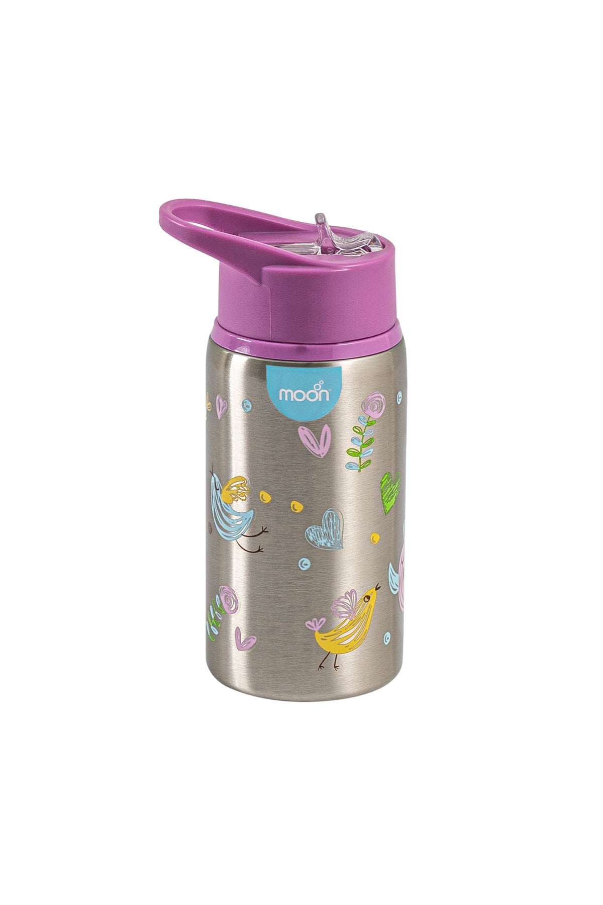 MOON Single Wall SS Sipper Bottle
90x75x182mm
530ml / 18oz-Purple