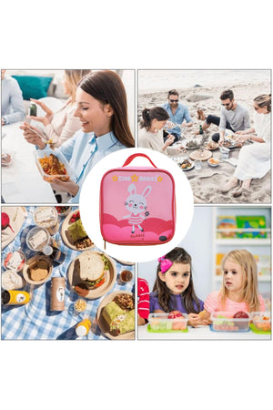 Star Babies - Insulated Bento Lunch Bag - Cute Rabbit