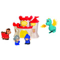 Little Learners Knight’s Castle - Rideable Noble Horse, Open and Close Gate, Accessories Included, 12m+