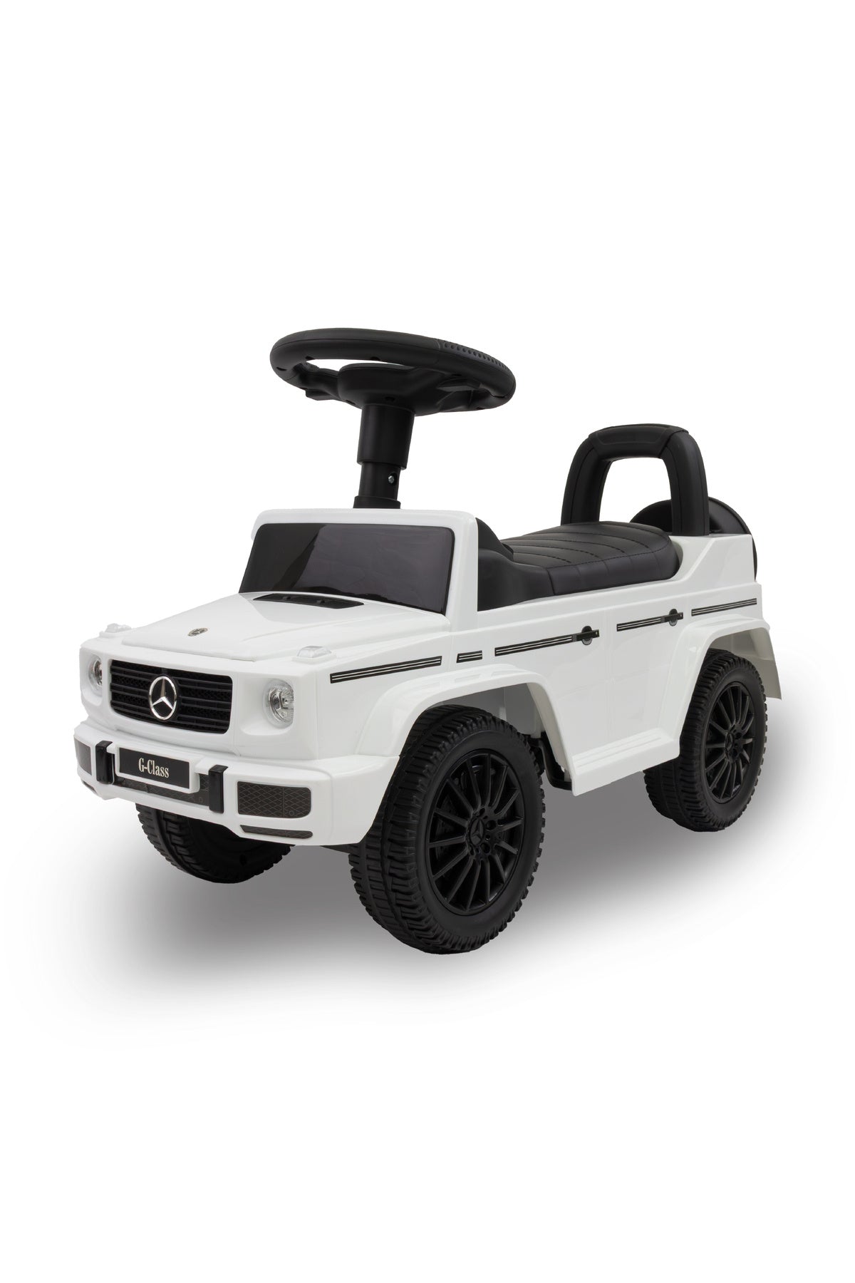 Moon  Licensed Mercedes Ride on Sports Car-for Kids 12–36 Months – Push Car, Foot-to-Floor Ride On – White
