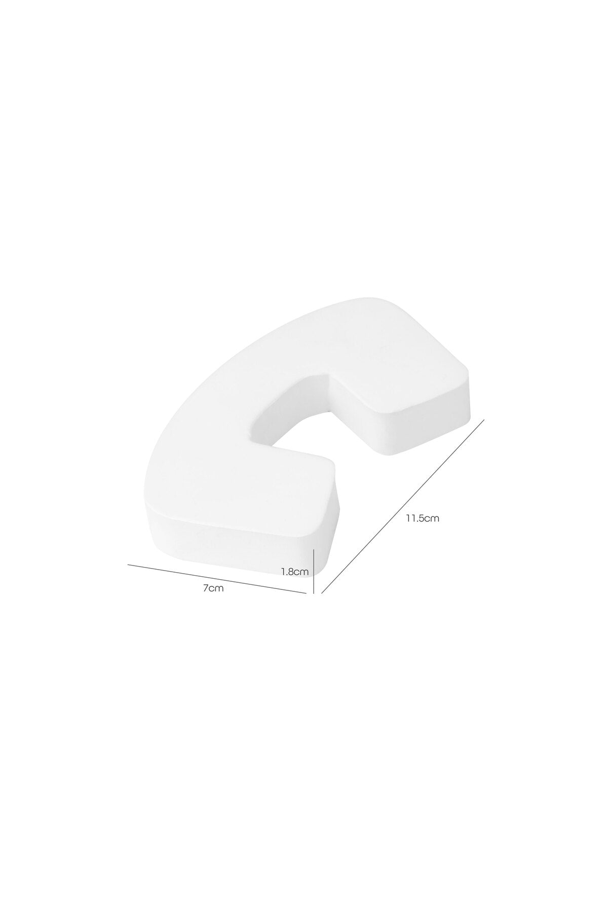 MOON Square Shaped Foam Finger Guard