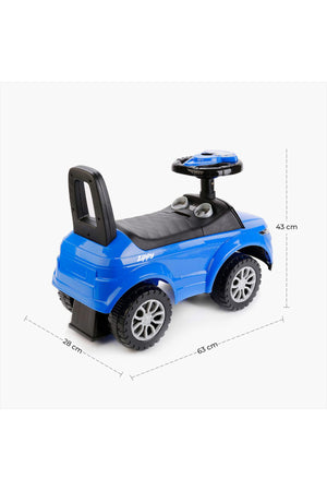 MOON Zippy Ride on Sports Car for Boys and Girls, 12-36 Months – Blue