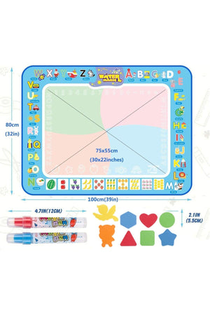 Star Babies Drawing Mat Painting Large Magic Water Mat - Blue