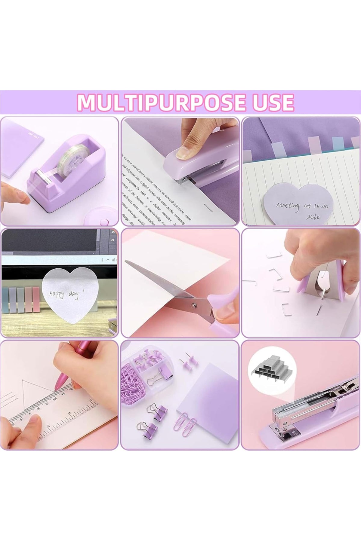 Star Babies - Stationery Set - Pack of 12 - Pink