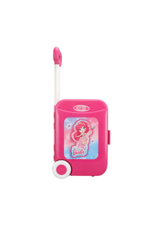 Urban Tots Big Trolley Beauty Set – Pretend & Play Makeup Toy Set With All Essential Accessories-Pink