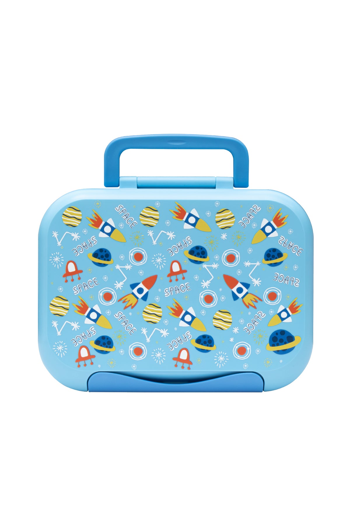 MOON Bentoza Kids Lunch Box –  Leak-Proof Compartments,Microwave Safe,for Toddlers Ages 3–6 -Rocket