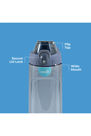 MOON Active Chug Bottle
81x74x248mm
700ml / 24oz-Blue