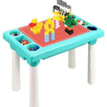 StarMarz 300-Piece Multi-Functional Toy Block Table – Multicolor