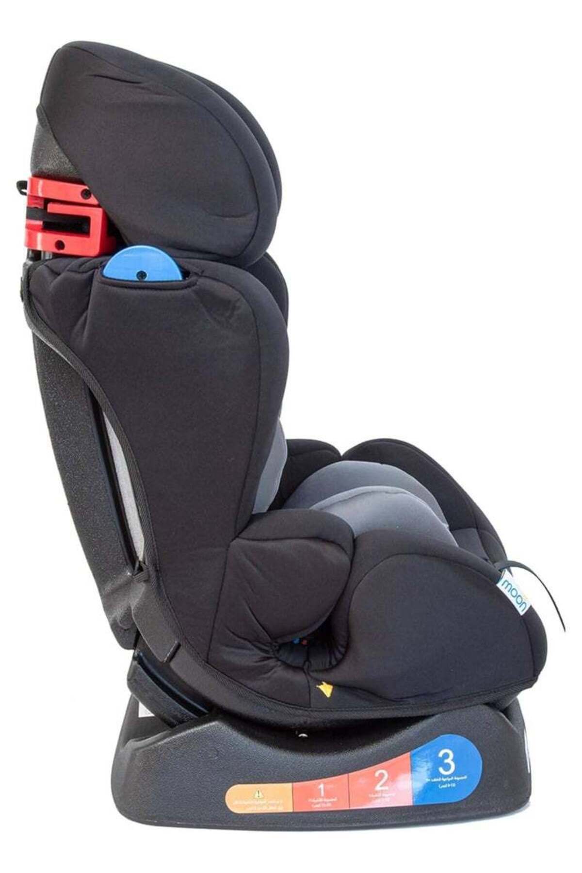 MOON Sumo Baby/Infant Car seat suitable from Birth to 6 Years-(Group(0,1,2) (0-25 Kg)-Black