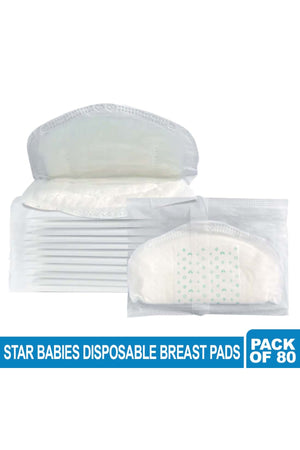 Star Babies Disposable Breast Pad - Pack of 80
