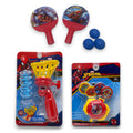 Marvel Flying Saucer Disc Shooter Toy with 5 Launching Discs – Outdoor Action Game for Kids – Easy Pull Trigger Launcher-Multicolor + Marvel Spider-Man Disc Shooter Toy for Kids  + Marvel Spider-Man Paddle Ball Set with 3 Balls
