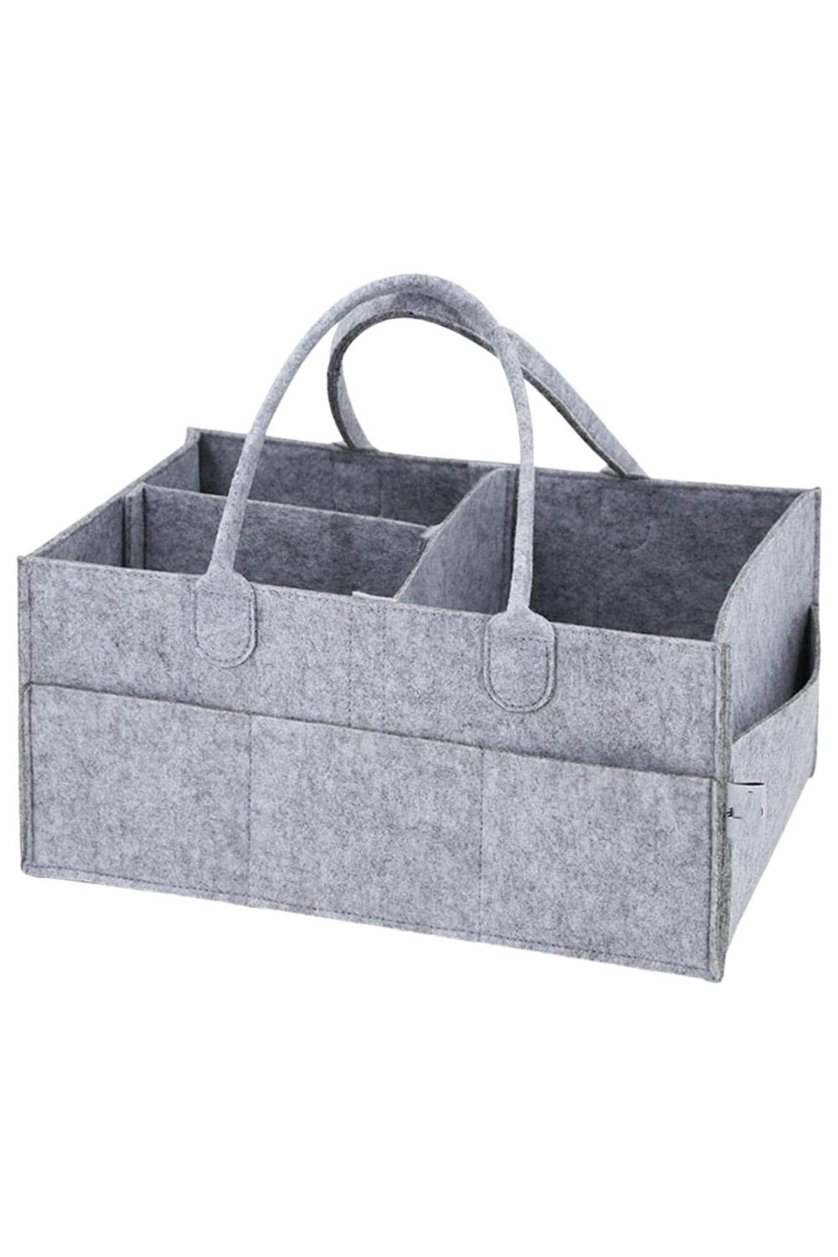 SunBaby Diaper Caddy Organizer Bag - Grey