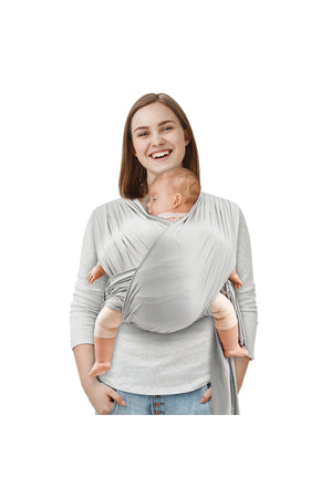 MOON KaryGo Baby Sling Carrier-Light Grey