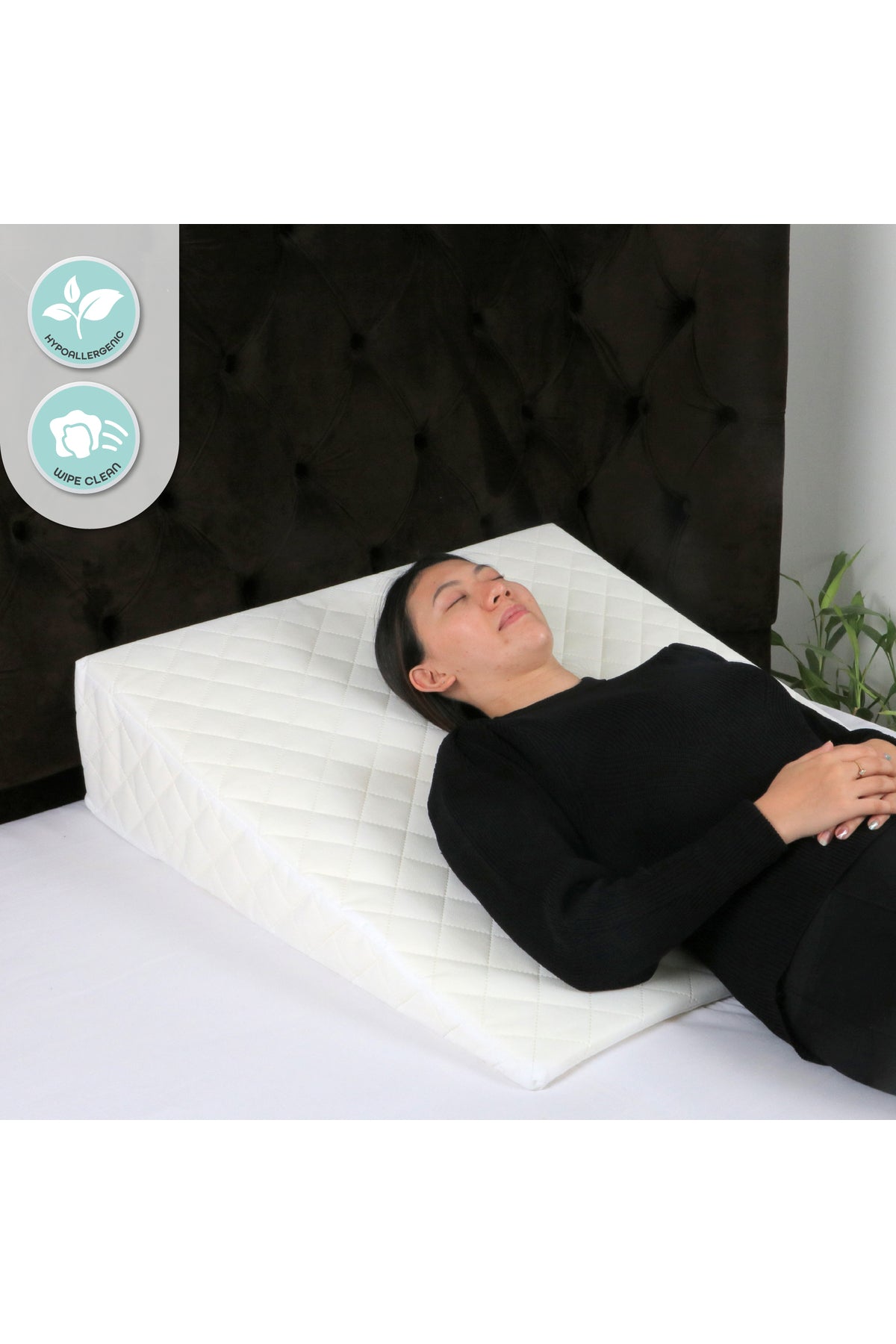 MOON  Wedge Pillow for GERD Acid Reflux