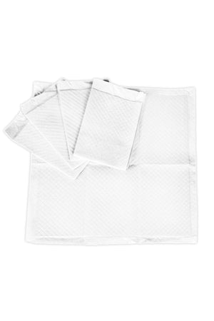 Star Babies - 100pcs Disposable Changing Mats White + 10pcs Disposable Bibs