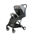 MOON Travel-Lite  - Cabin Stroller,Black + Grey dots
