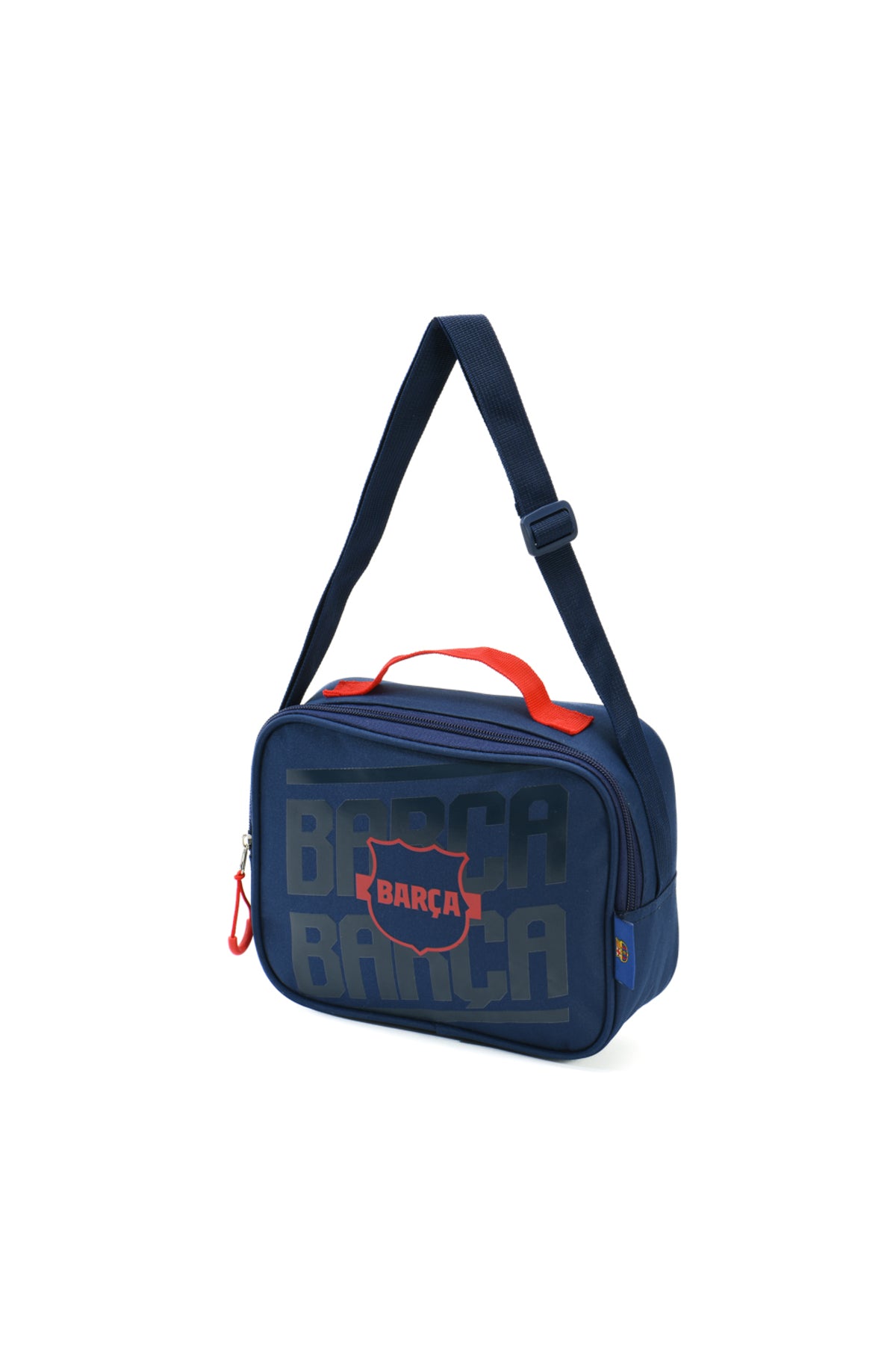 FC Barcelona 3 in 1 Trolley Set for Children Over 8 Years – BARCA Football Premium Trolley Backpack with Lunch Bag & Pencil Case, Dual Compartment School Bag for Kids & Teens, Travel & College Backpack