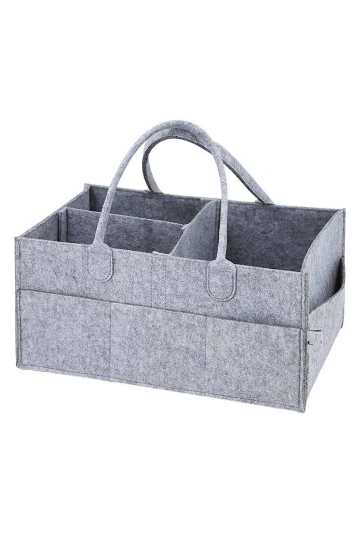 Star Babies Diaper Caddy Organizer - Grey, Piece Of 1