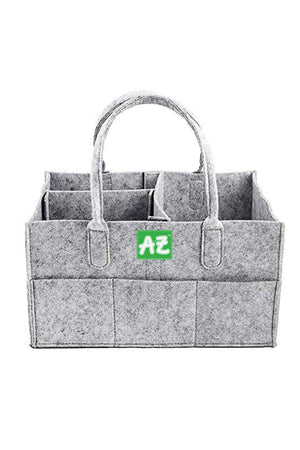 Star Babies - A To Z Diaper Caddy Organizer - Grey