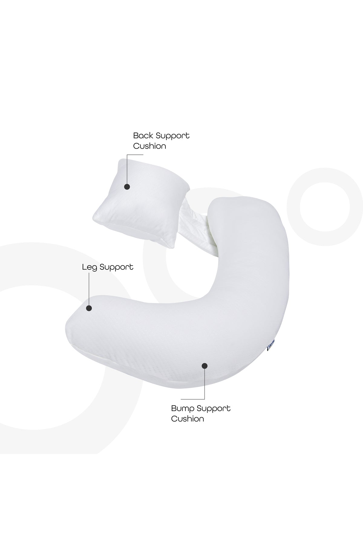 MOON  Multi-Position Pregnancy Pillow