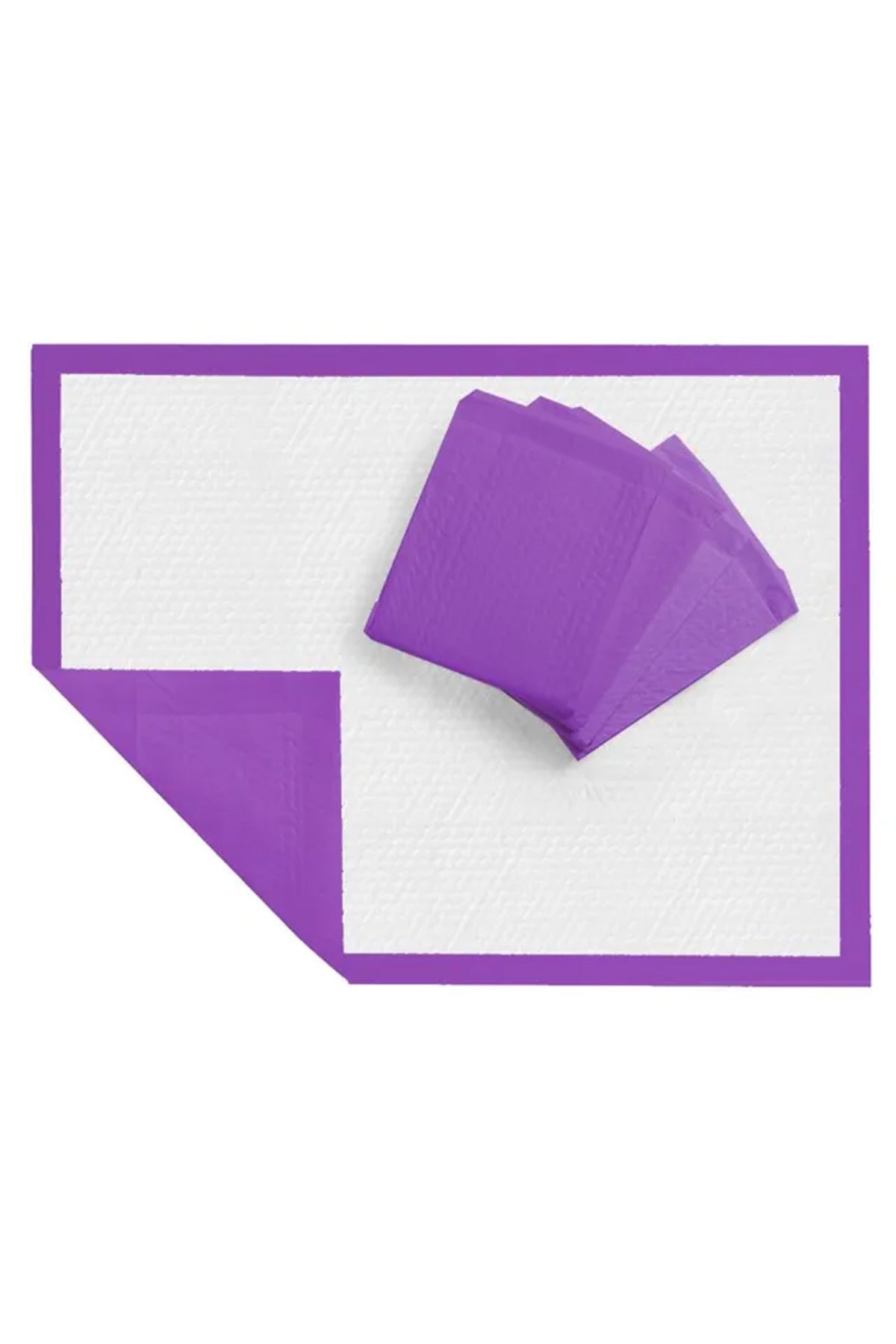 Star Babies - Disposable Pack Of 100 Changing mats (45x60cm) Large  - Lavender