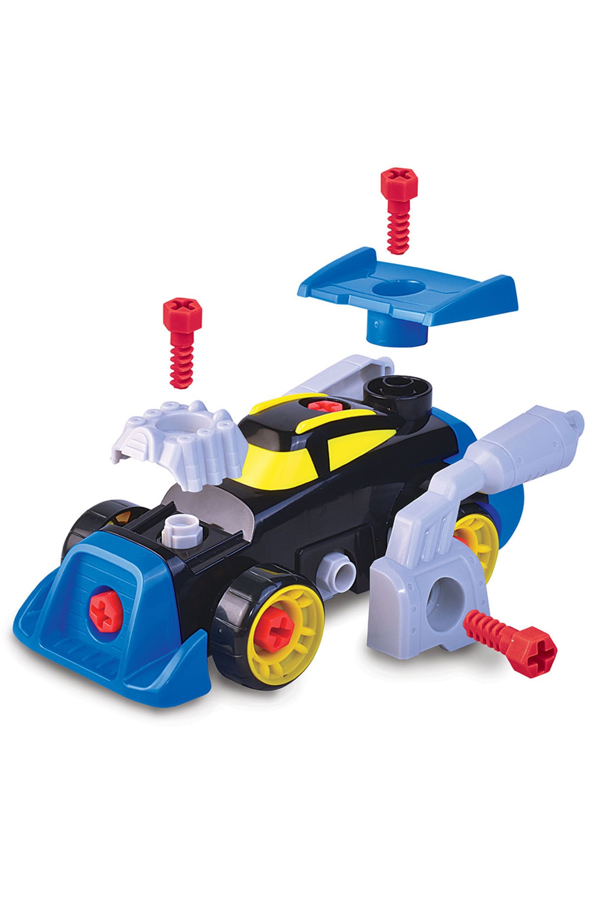 Little Learners Create a Racer - Take Apart and Build Again Toy, Battery Operated Power Drill, Develops Coordination and Puzzle Solving, 3Y+