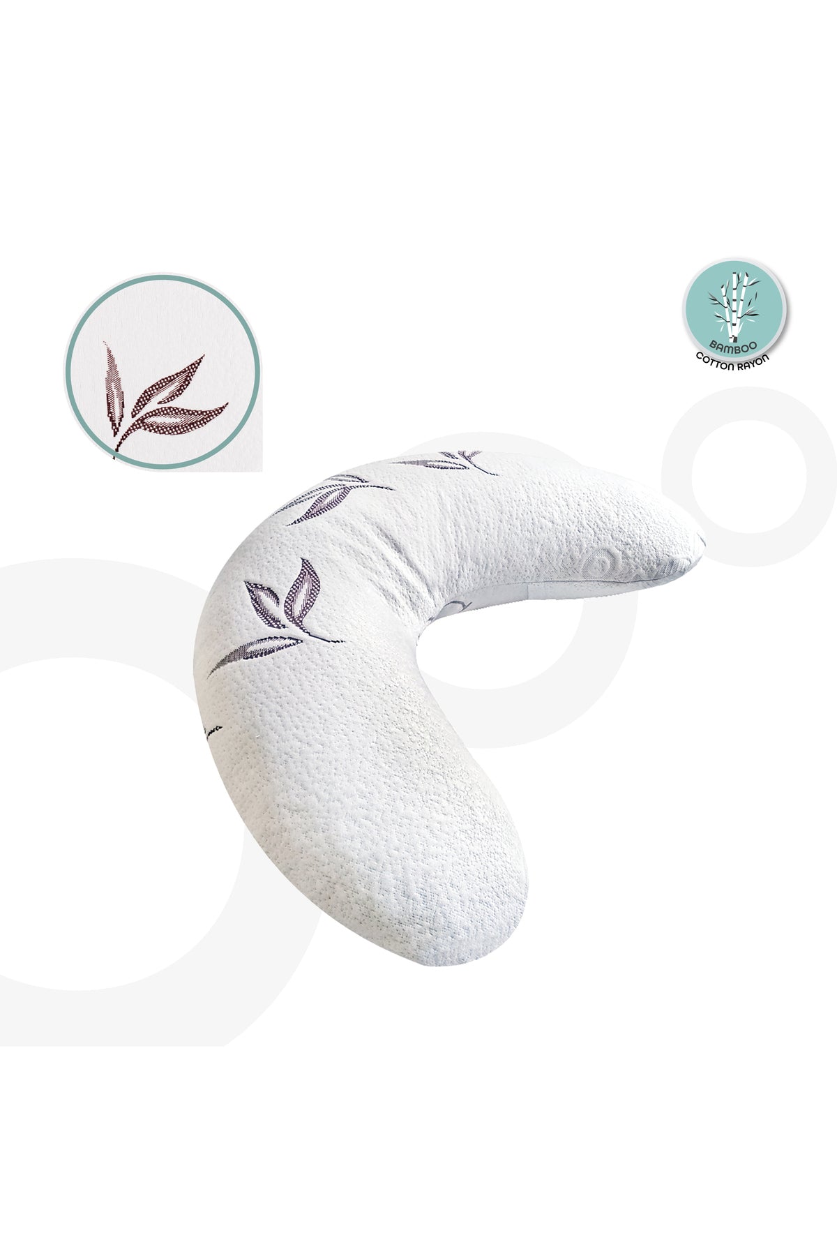 MOON  Heat Regulating Support Pillow with Bamboo rayon