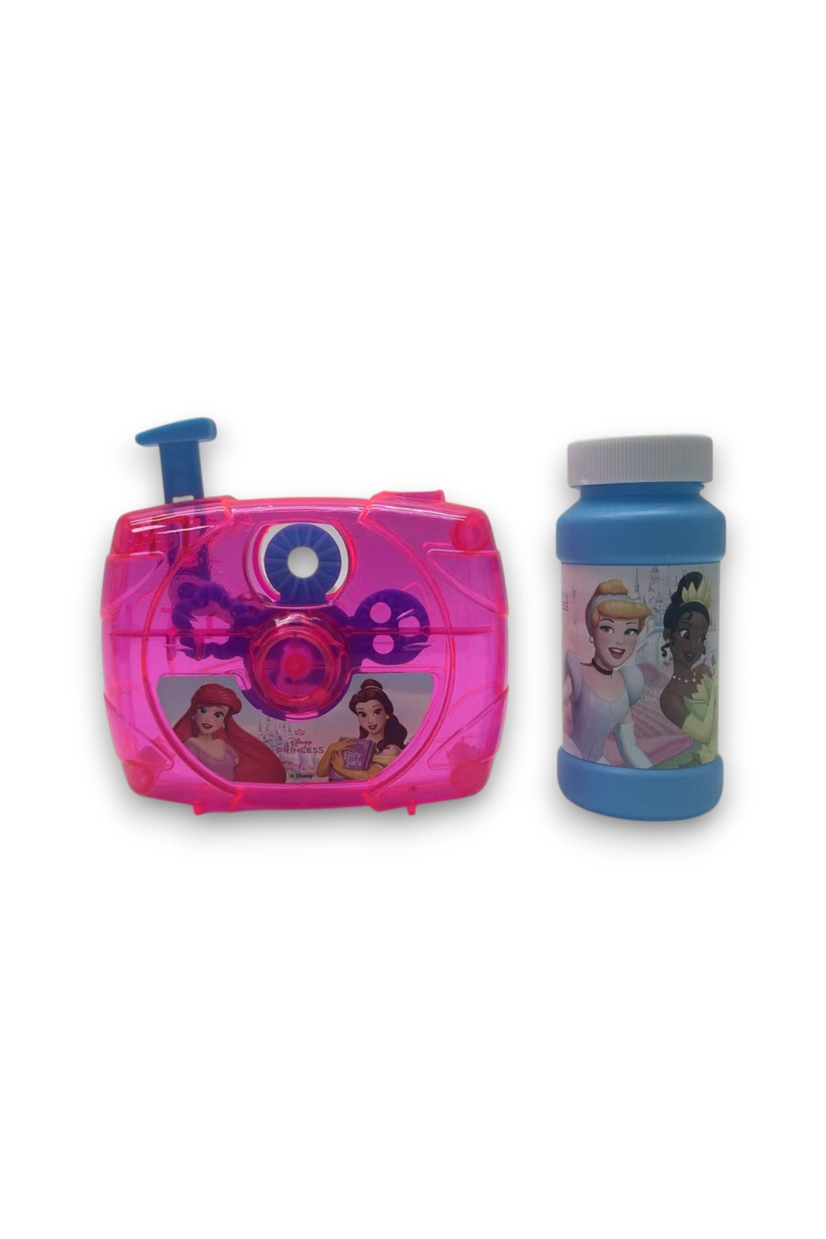 Disney Princess Bubble Machine with Bubble Solution – Outdoor Toy for Kids- Multicolor