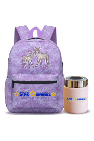 Star Babies - Kids backpack with  mini flask combo