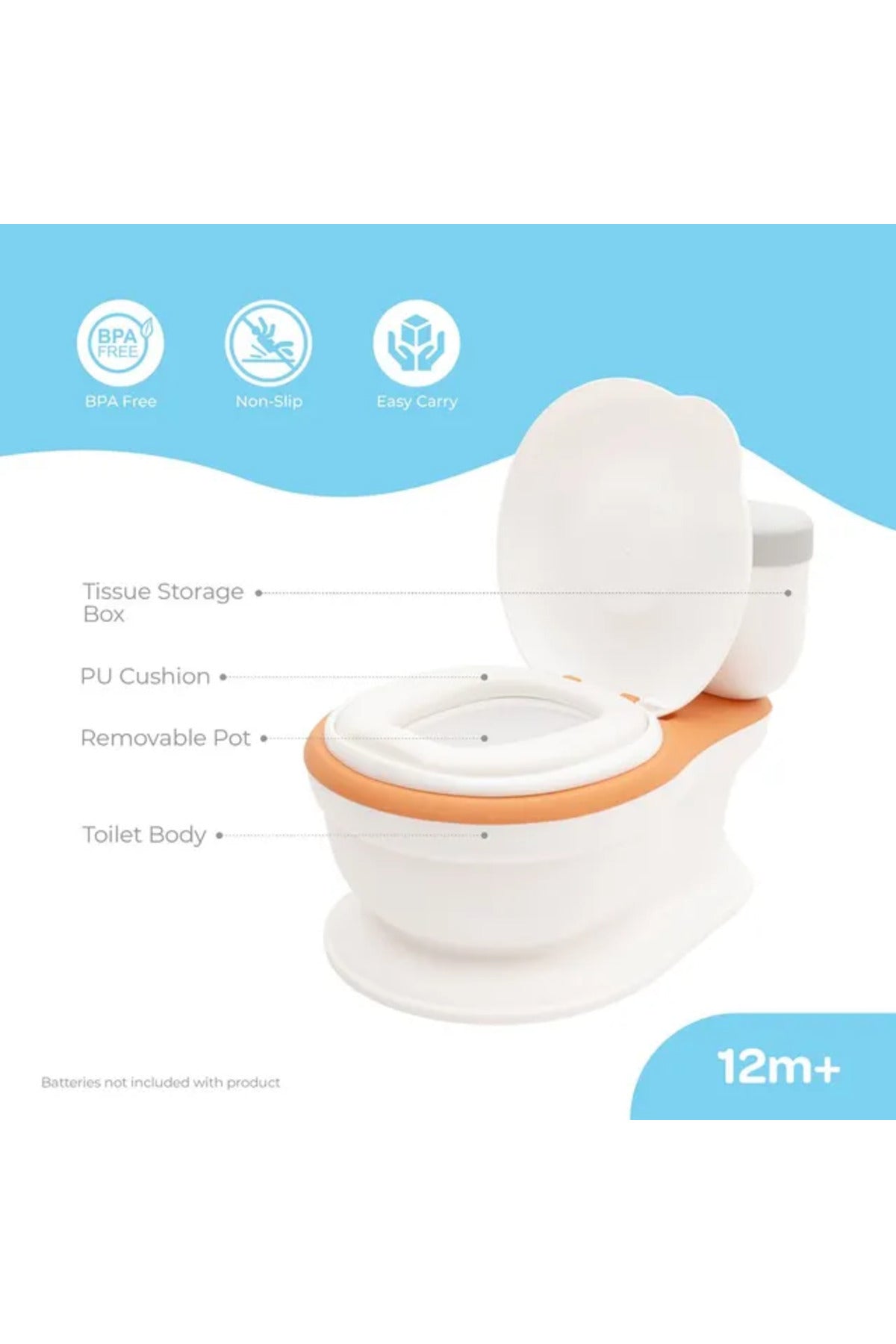 MOON Simulation Baby Potty