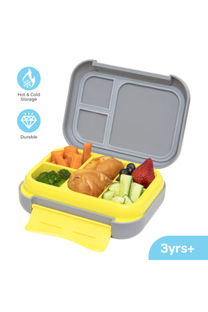 MOON Marmita Kids Lunch Box Set with Insulated Bottle & Bag – Leakproof, BPA-Free, Microwave & Dishwasher Safe -Vehicle