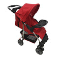 MOON Bezik - One Fold Stroller,Dark Red
