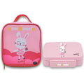 Star Babies - 5C - Pink Rabbit Bento Lunchbox - Insulated Lunch Bag