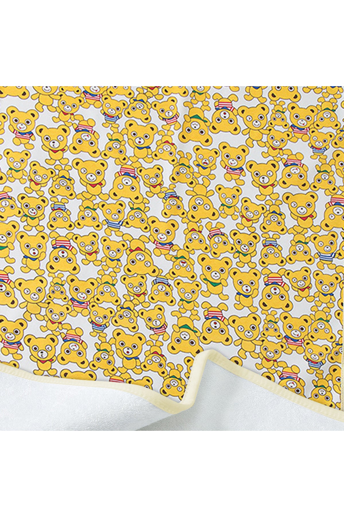 Star Babies - Reusable Changing Mat Bear - Yellow
