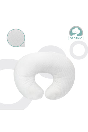 MOON  Organic Feeding Nursing  Pillow-White, organic fabric