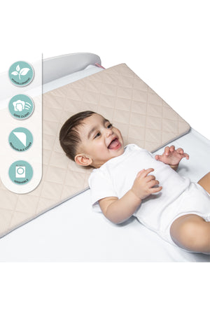 MOON  Universal Crib Wedge  Beige –  water proof fabric