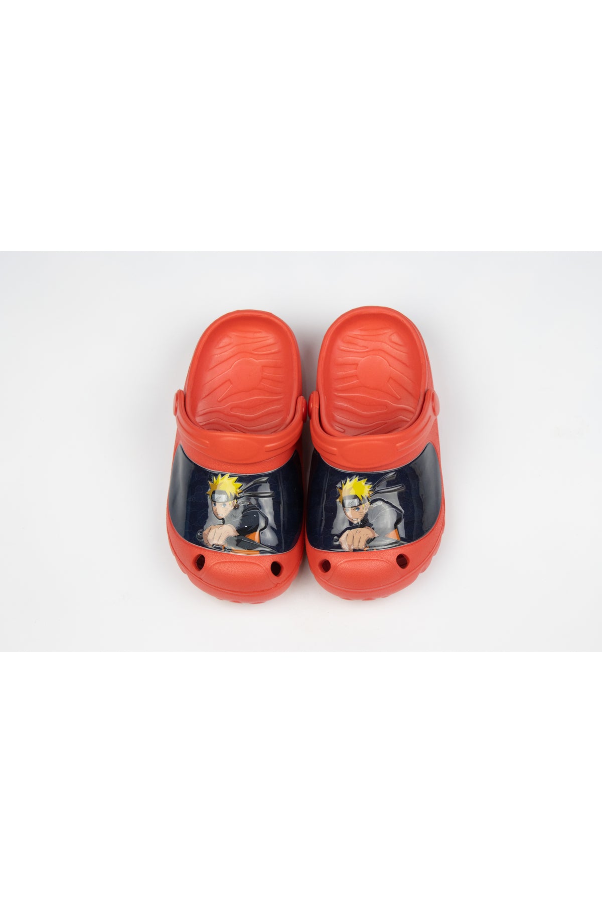 Naruto Kids Clogs Lightweight & Comfortable Slip-On Footwear For Boys – Red