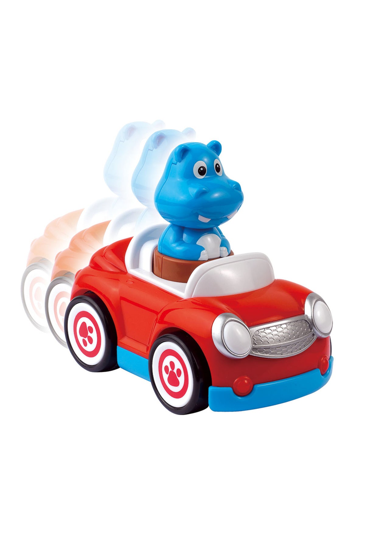 Little Learners Push N’ Go Racer - Press Animal for Zooming Action, Cause & Effect Learning, Motor Skills Development, 12M+