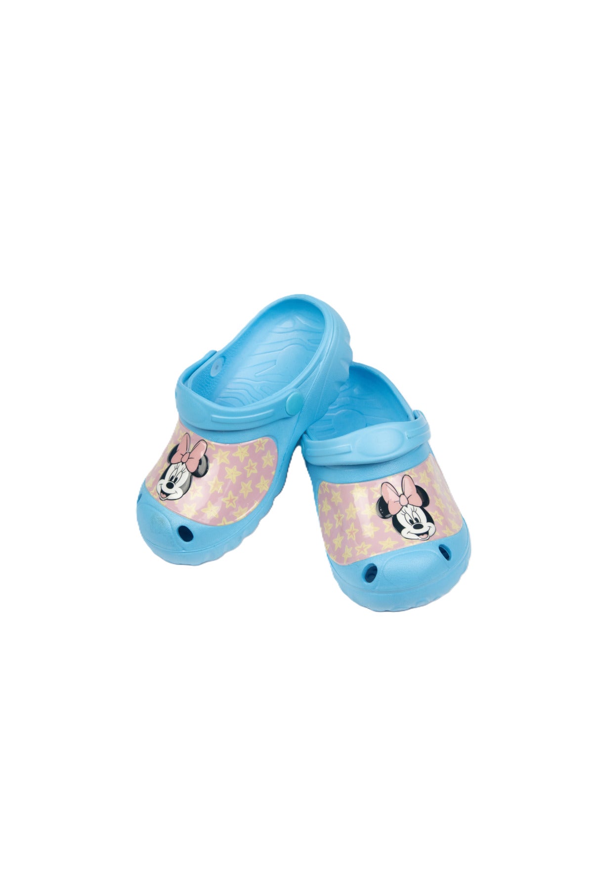 Minnie & Friends Lightweight & Comfortable Slip-On Sandals Girls' Clogs – Blue