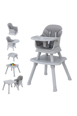 MOON 6 in 1 High Chair - Grey