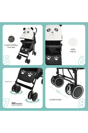 MOON Safari - Stroller Character - Panda