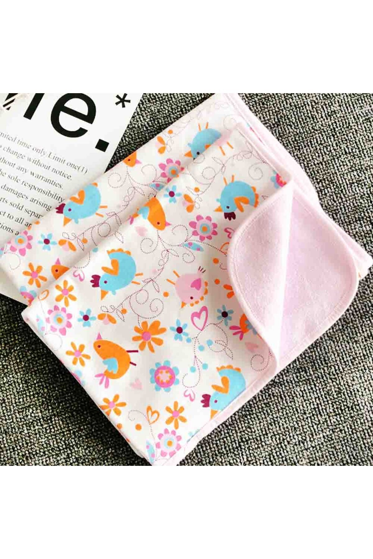 Star Babies Reusable Changing Mats - Printed Pink