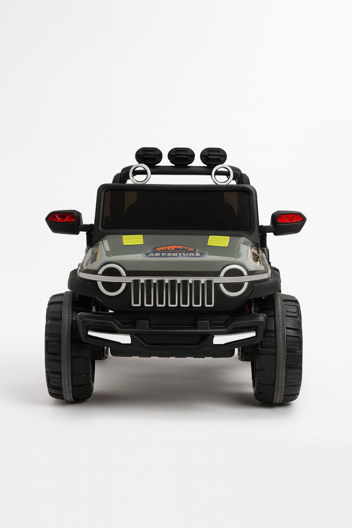 Urban Tots-Jeep-1166 Battery Operated Jeep For Kids With Wireless Remote Control, 12V8Ah Battery, 15000 Rpm Tyre Motor, 7000 Rpm Steering Motor-Black , Green & White Green